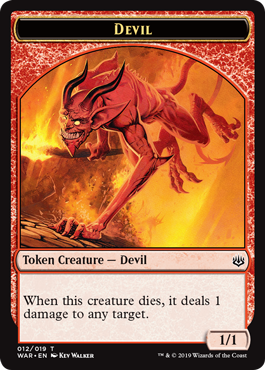 Devil Token (Red 1/1)