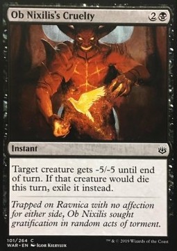 Ob Nixilis's Cruelty