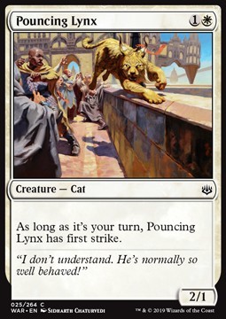 Pouncing Lynx