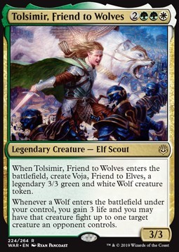 Tolsimir, Friend to Wolves