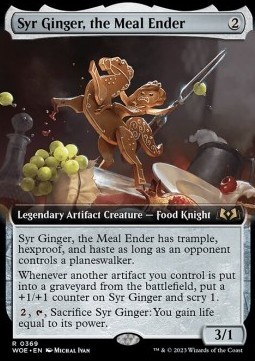 Syr Ginger, the Meal Ender