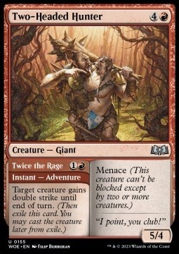 Two-Headed Hunter // Twice the Rage