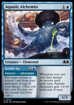 Aquatic Alchemist // Bubble Up