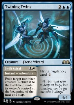 Twining Twins // Swift Spiral