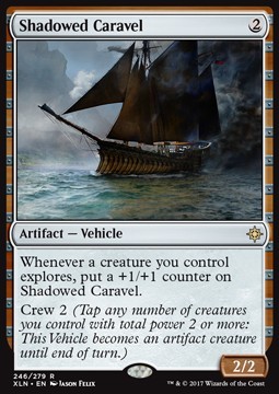 Shadowed Caravel
