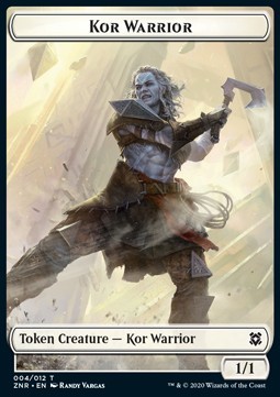 Kor Warrior 1/1 token